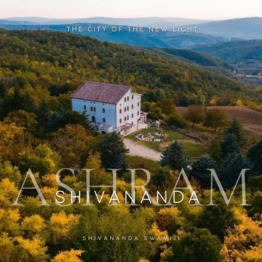Ashram building.