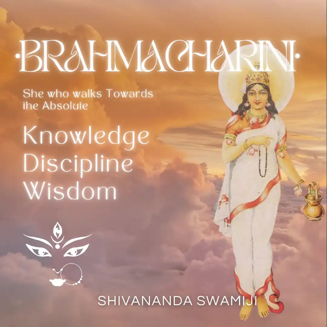 A religious poster depicting a deity and spiritual concepts.